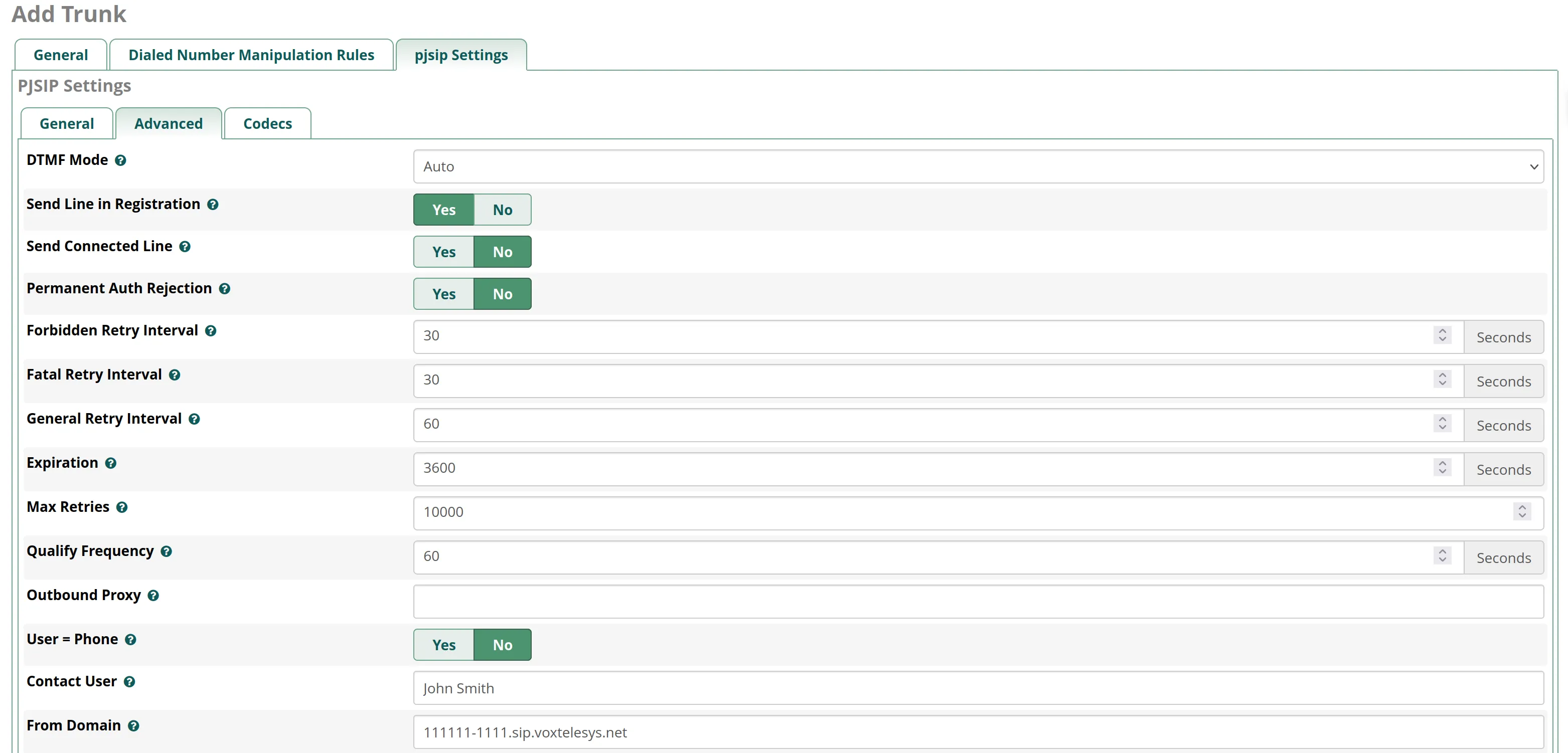 FreePBX 16 SIP Trunk Setup Tutorial Voxtelesys