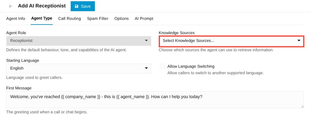 knowledge sources field